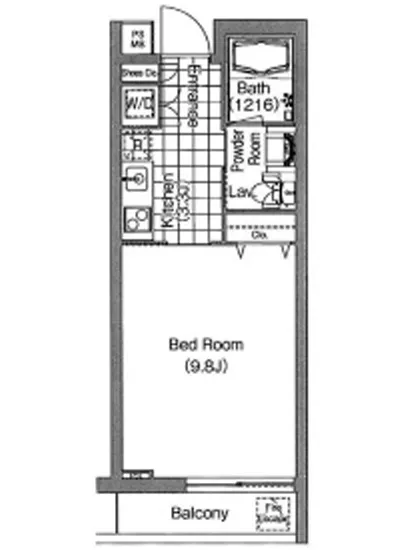 コンフォリア早稲田 414