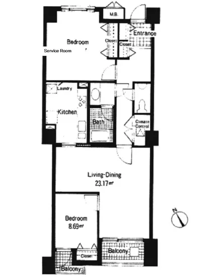 高輪第一マンションズ 107