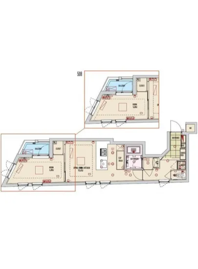 ビバリーホームズ五反田 508