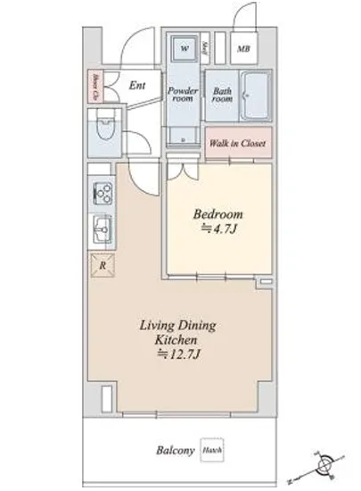 リバーパーク門前仲町 702