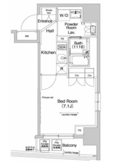 プラウドフラット三越前 1004