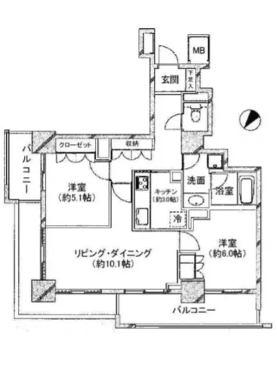 ファミール月島グランスイートタワー 10F