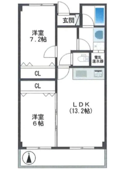 トレステージ富ヶ谷 202