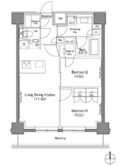 ザ・パークハビオ上野御徒町 1005