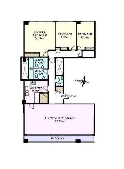 広尾タワーズ 2121