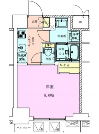清澄白河レジデンス参番館 804