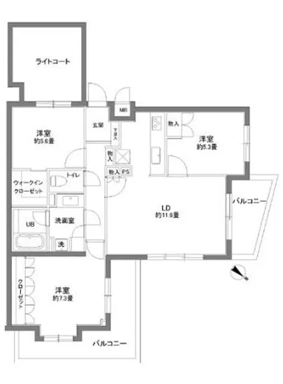 カスタリア北沢 405