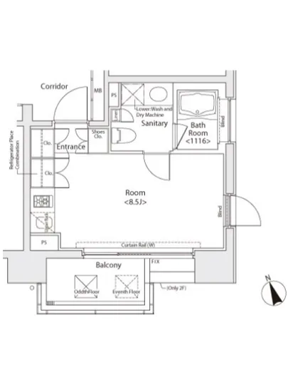 カスタリア戸越 309