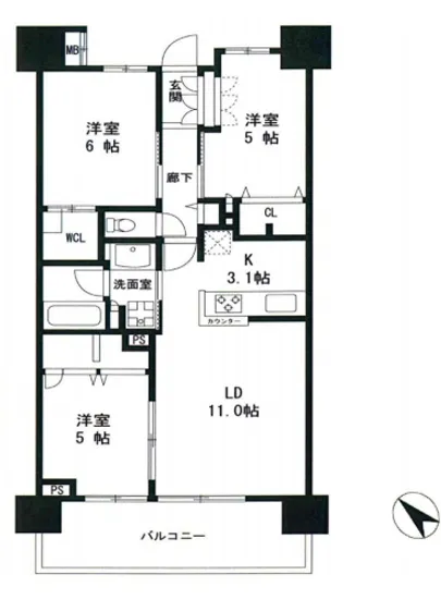 イニシア豊洲コンフォートプレイス 212