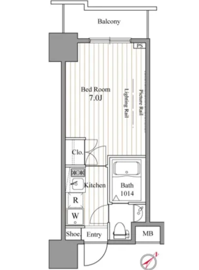 レジディア東銀座 214