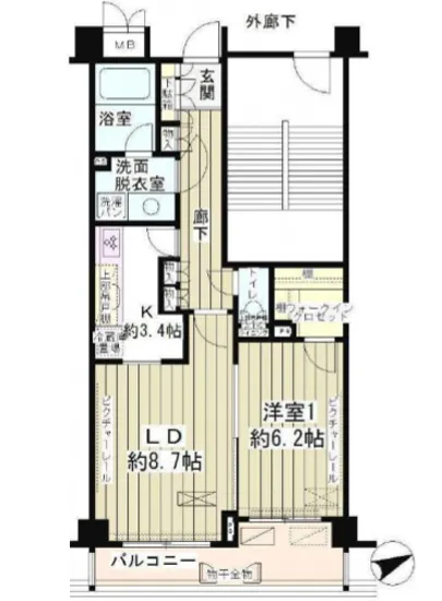 パークレジデンス戸越公園 602