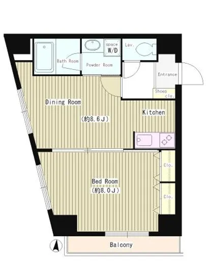 バンブー岩本町 1201