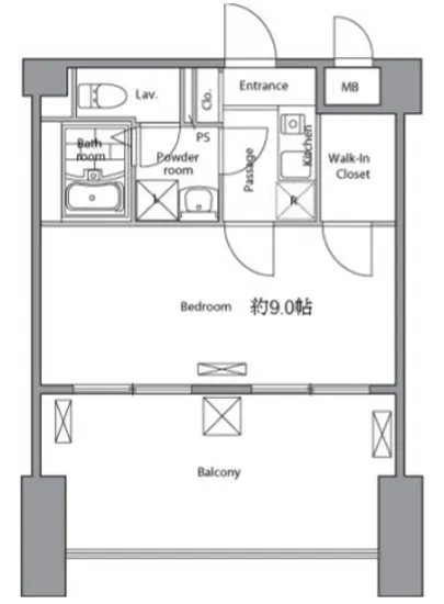 レジディア新宿イースト 702