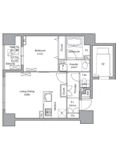 レジディア神田岩本町 701