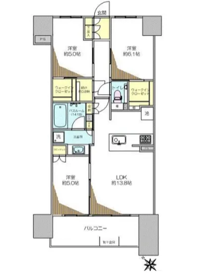 シティハウス中目黒レジデンス 607