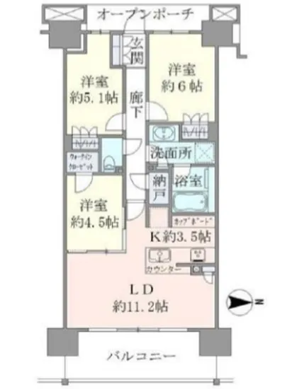 ブリリア辰巳キャナルテラス 716