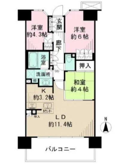 グランソシア辰巳の森海浜公園 313