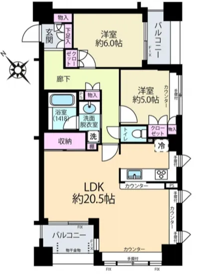 ファミールアクアージュ 706