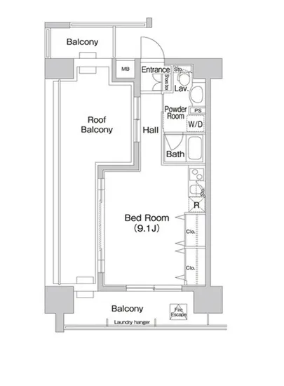 コンフォリア芝浦 1202