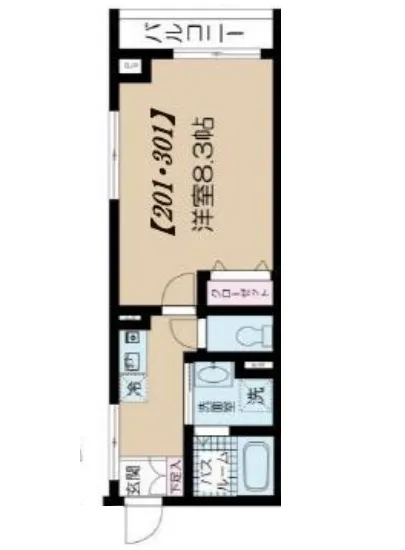 フェリーチェ三田 301