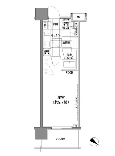 パークハビオ渋谷神山町 402