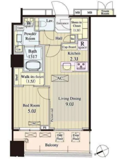 パークシティ大崎ザレジデンス 602