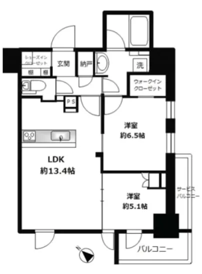 シティハウス中目黒ステーションコート 1406