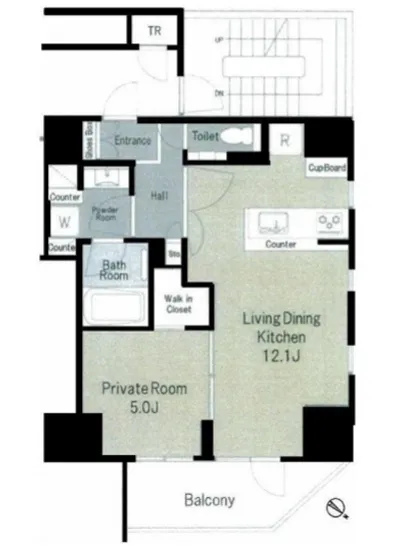 ザ・パークハウス日本橋蛎殻町 201