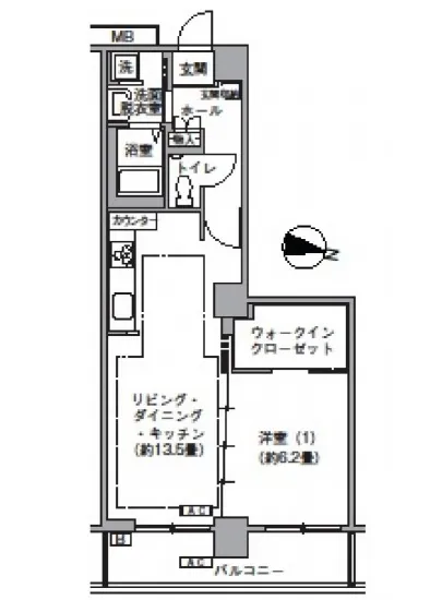 トリニティー芝浦 1604