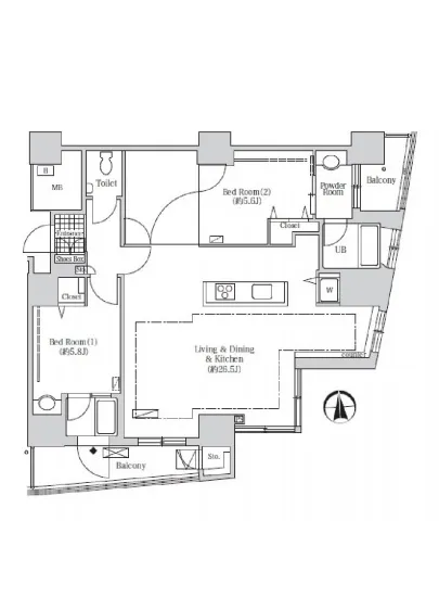 アクティ汐留 3206