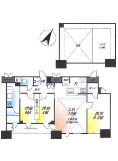 正金アパートメント入船 1301