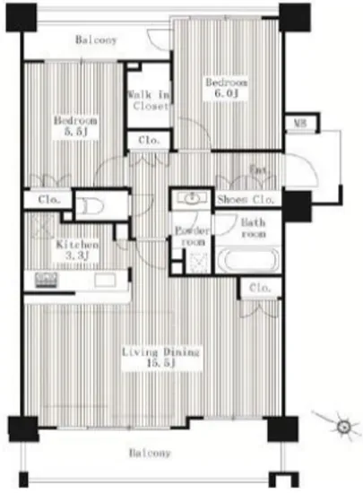 クレアシティ勝どきアットステーション 804