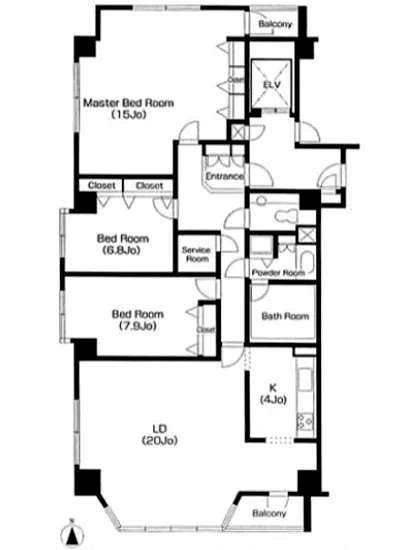 ローズガーデン南平台 202