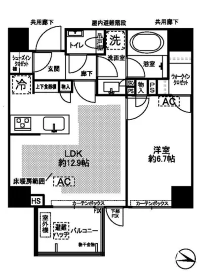 オープンレジデンシア青山ザ・ハウス 3階