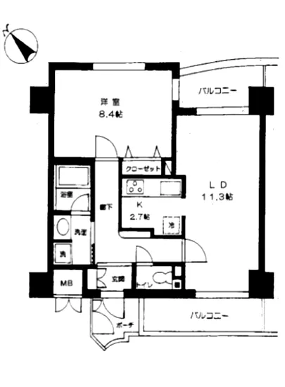 クレッセント目黒青葉台 7F