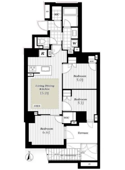 オープンレジデンシア目白アベニュー 1F