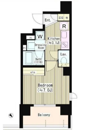 シェフルール西早稲田ラヴィーナ 407