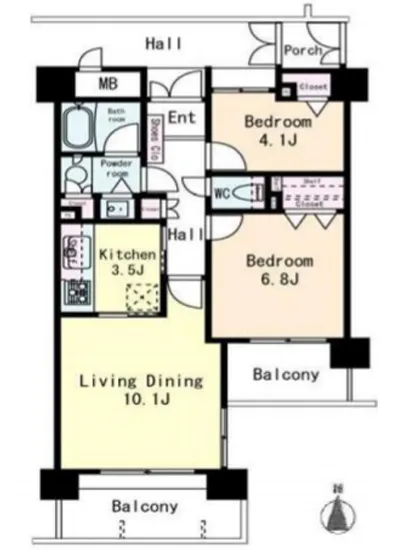 秀和青山神宮前レジデンス 3F