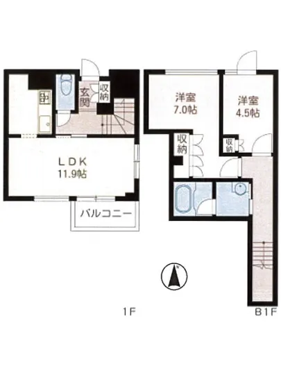 アーバンフラッツ目黒本町 205