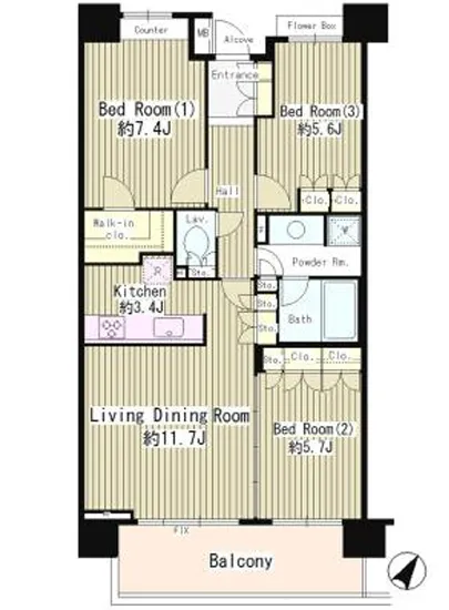 クラッサ目黒 204