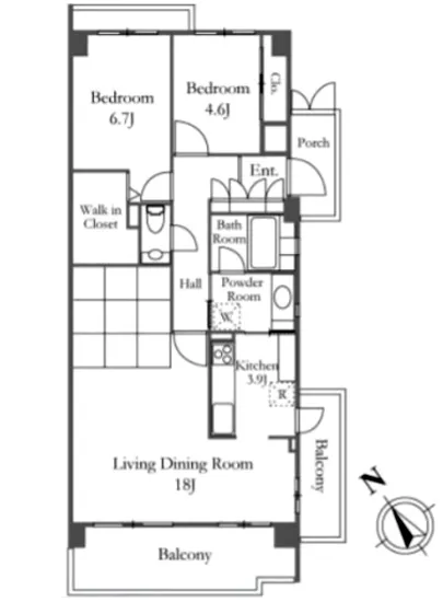 パロス祐天寺 1F