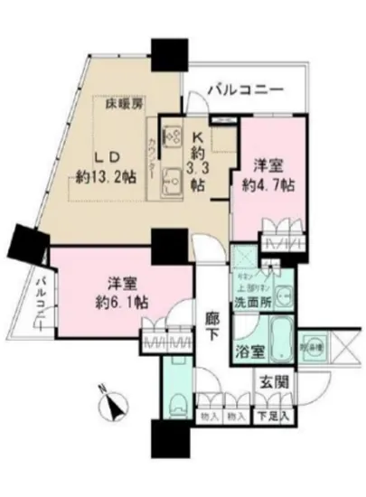 ザ・パークハウス西新宿タワー60 504