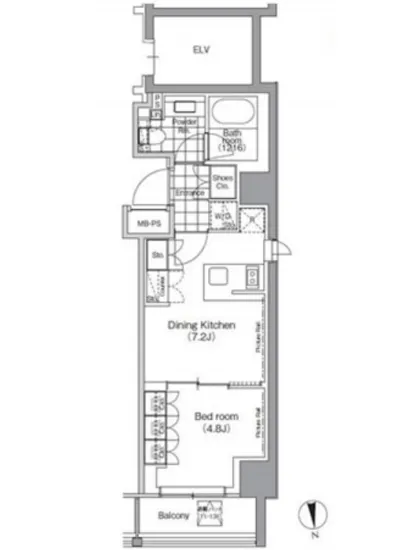 パークハビオ門前仲町 1307