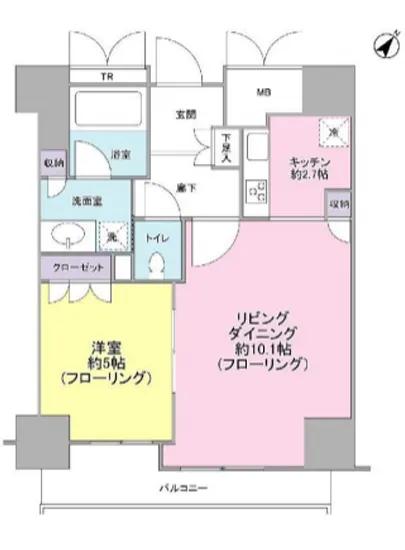 レフィール築地レジデンス 1004