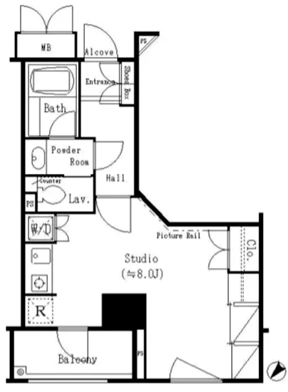クオリア銀座 408