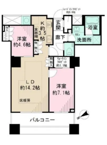 ザ・パークハウス西新宿タワー60 5106