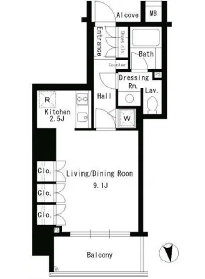 パークアクシス神楽坂ステージ 402