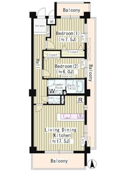 コリーヌ緑ヶ丘グラン 101