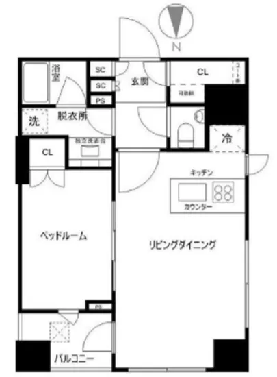 クオリア神南フラッツ 1105