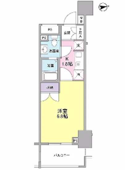 レキシントンスクエア新宿御苑 802